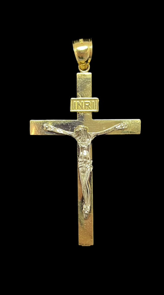 14K Gold Jesus Pendant P2