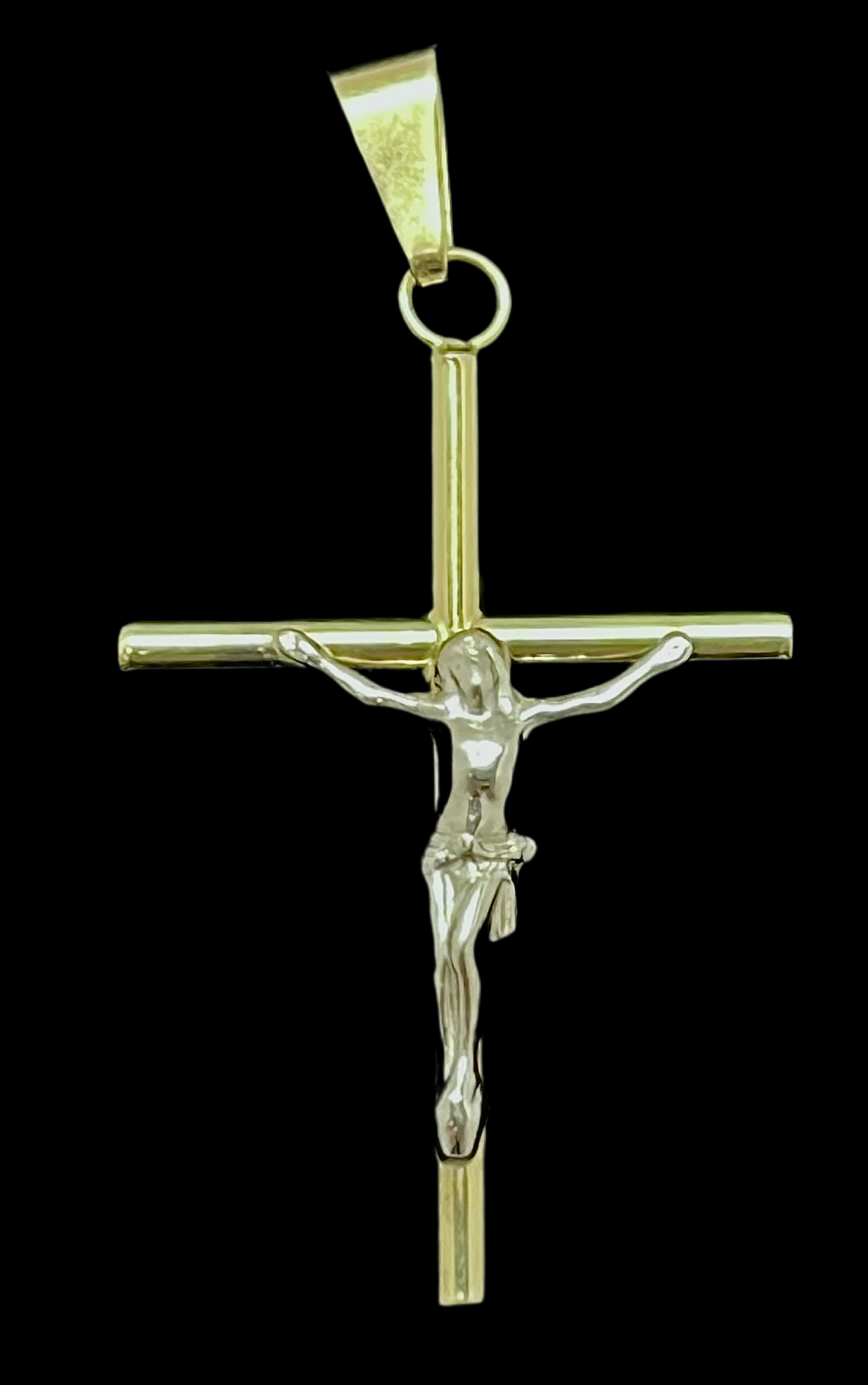 14K Gold Jesus Pendant P6